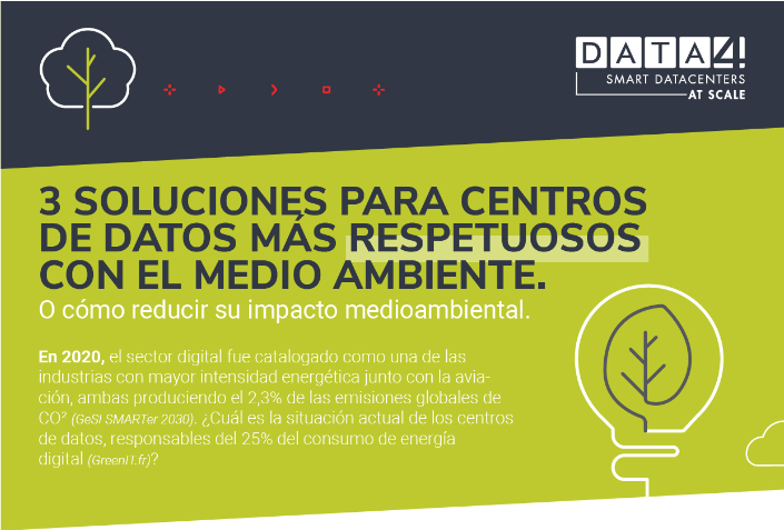 [White Paper] Tres soluciones para centros de datos más respetuosos con el medio ambiente.