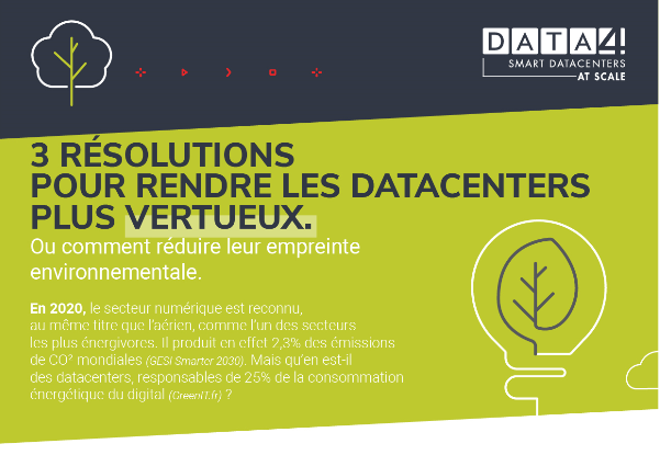 Infographie | Comment réduire l’empreinte environnementale des data centers ?