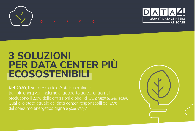 3 Soluzioni Per Data Center Più Ecosostenibili